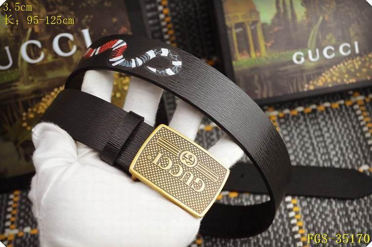 Gucci belt 35mm 95-125cm 8L23